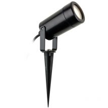 Firstlight Products - Firstlight Tulsa Outdoor Wall & Spike Light Noir IP44, GU10