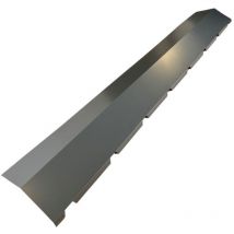 First Crantée 2,1 M 180 X 180 Mm - Gris 7016 Pour Plaque Nervurée Acier Galvanisé Laqué 900/25 - Coloris - Gris Anthracite Ral 7016, Longueur - 210 Cm