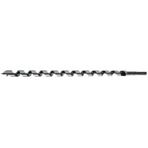 Mèche à bois à simple spirale type 0084 d. 18 mm longueur utile 390 mm 6 pans Longueur totale 460 mm