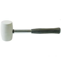 Weißer Gummihammer 65 mm.