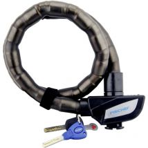 85861 Lucchetto con cavo flessibile Nero Lucchetto a chiave - Fischer Fahrrad