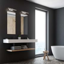 Honsel - Applique Murale Led Pour Salle De Bain, Luminaire Pour Miroir, En Métal, Ip44, Résistant Aux Éclaboussures