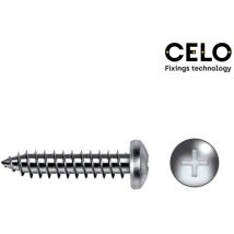 Scatola 250un vite.vite per lamiera philips din/ref 7981 4,8x19 zincata celo