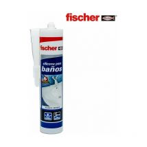 Silicone sanitario bianco 300 ml 20818 Fischer
