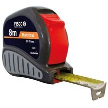 Fisco - TL3M - Mètre ruban de classe i avec boîtier en abs et poignée en caoutchouc tri-lok (3x13)