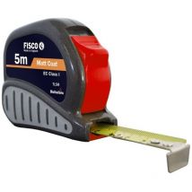 TL5M - Mètre ruban de classe i avec boîtier en abs et poignée en caoutchouc tri-lok (5x19) - Fisco