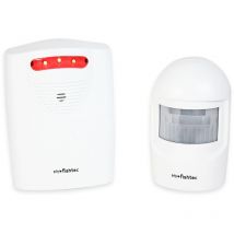 Fishtec - Alarme Détecteur de Présence - Carillon - 90 dB