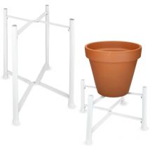 Fishtec - Lot de 2 Supports pour Plantes Balcon - Terrasse - Véranda