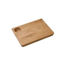 Quipement de cuisine - Planche à découper 35x25 cm, chêne 1065712 - Fiskars