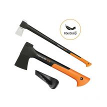 Fiskars - xs X7 121423 Chopping Axe 850g Splitting Axe Grenade Log Splitting Wedge