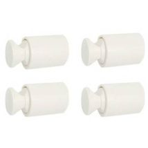 Fissaggi per termoarredo Aton Bianco – Accessori per radiatori – Colore: Bianco – ERCOS