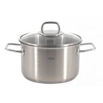 Fissler Hamburg Kochtopf Induktion Mit Glasdeckel Edelstahl 24 Cm Ø 5,8 L"-"179362384