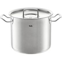 Fissler 084-118-24-000-0 Original Profi Collection Pentola Con Coperchio 24 Cm 9,1 L Acciaio Inox Gas Alogena Induzione Colore Acciaio Inox