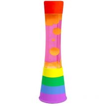 Fisura - Lampada da tavolo in metallo e vetro Lave