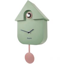 Orologio a cucù. Orologio da parete. Orologio da parete regalo originale. 3 batterie aa non incluse. Misure: 21,5 x 8 x 41,5 cm. Plastica abs.