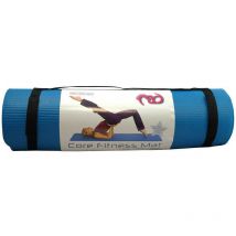 Fitness-mad - Fitness Mad Core Fitness Mat 10mm Blue - Blue