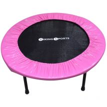Fitness-Trampolin - klappbar - 101x22,5 cm - rosa
