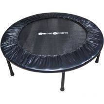Fitness-Trampolin - faltbar - 101x22,5 cm - schwarz
