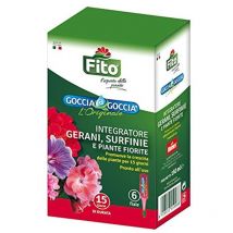 Goccia a Goccia gerani e Piante Fiorite, 8.1x5.6x14 cm - Fito