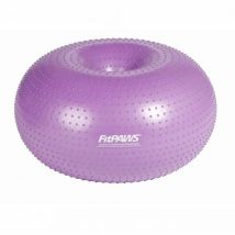 Fitpaws - Pelota de equilibrio para mascotas trax Donut morado 55 cm
