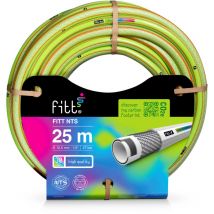 Fitt nts lime 1/2' (12,5mm) 25 m - Tuyau d'Arrosage pour Jardins pour Utilisation Intensive, Robuste et malléable, pour Usage intensif