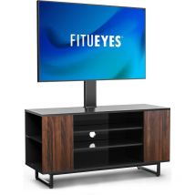 Fitueyes - Meuble tv avec Support tv pour Écran de 32 à 70 Pouces avec 2 Étagères Réglables pour Salle de Séjour, Salon et Chambre à Coucher