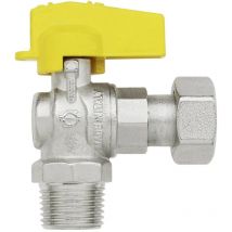Valvola Gas Squadra Maschio 1/2' Con Girello 1/2' - FIV