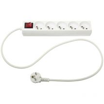 Prise électrique x5 blanche - 5 Five