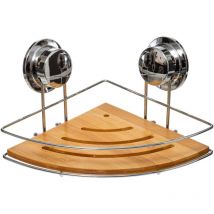 Tagère d angle en métal et bambou - 5five