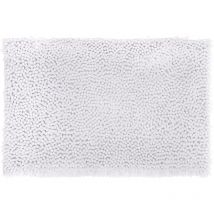 Tapis maxi chenille blanc 50x80 - 5 Five
