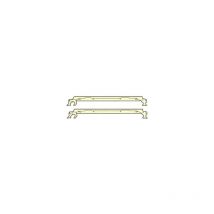 Fondital - Fix'alu console double pour fixation rapide - a 60 - entraxe 500 mm