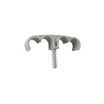 Fixation de gaines et tubes ING FIXATION Fix-ring Quadruple - Ø 20 mm - Boîte de 50 - A302500