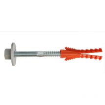 Fixation chauffe eau - paroi pleine - vis 2 filets 10 x 120 Novipro nov92525