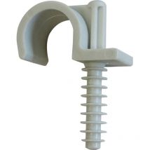 Fix-ring simple gris ing Ø16 mm Ing Fixation s A863450