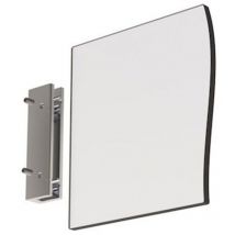 Fixation murale 80 mm en drapeau pour panneau max 6mm