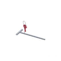 Fixation pour échafaudage acier débord 30cm, élingue 5m avec bloqueur Dimos 1040 mm