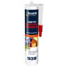 Bostik - Mastic de fixation msp 117 conditions extrêmes - cartouche plastique 290ml - Blanc 0,29 l