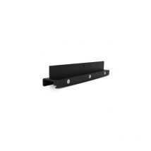 Miidex Lighting - Fixation WSO-38 Aluminium noir - Pack de 5 - 30mm x 30mm - ce & rohs