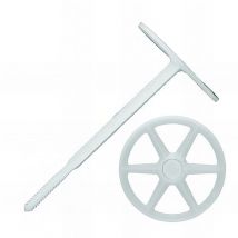 Scell-it - 200 fixations d'isolant souple sous bardag sans cloue - 8 x 160 mm