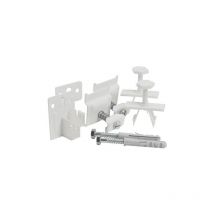 Fixations pour radiateur tubulaire