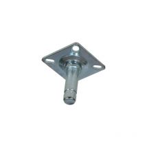 Fixations pour roulette ø40 - Pour roulette de diamètre : 40 mm - Type : Platine 28 x 28 mm Guy Raymond