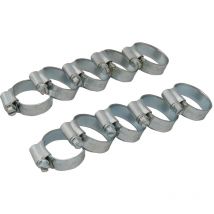 10 x Schlauchschelle 22-30mm