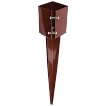 Supporto a picchetto per pali 100 x 100 x 750 mm