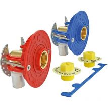 Fixoplac Bain/douche Double Pour Multicouche Mc Ø16 F15/21 303510501