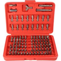 Fixpoint - Bitsatz, 100-teilig, Bitset für Akkuschrauber und Steckschlüssel.