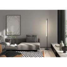FL OSLO Negro mate 20W cristal transp 3k