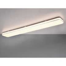 Reality Leuchten - Flache led Deckenleuchte blanca dimmbar, Warmweiß, Breite 120cm