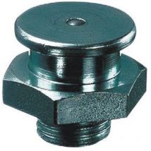 Pressol - Flachkopf Schmiernippel (Abschmiernippel), Gewinde M10 x 1 mm Stahl verzinkt