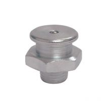 100 gerade Schmiernippel mit flachem Kopf, 1/8-28, Stahl UMETA 4101761