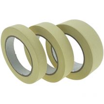 Flachkreppband Set 18-24-36mm x 40m